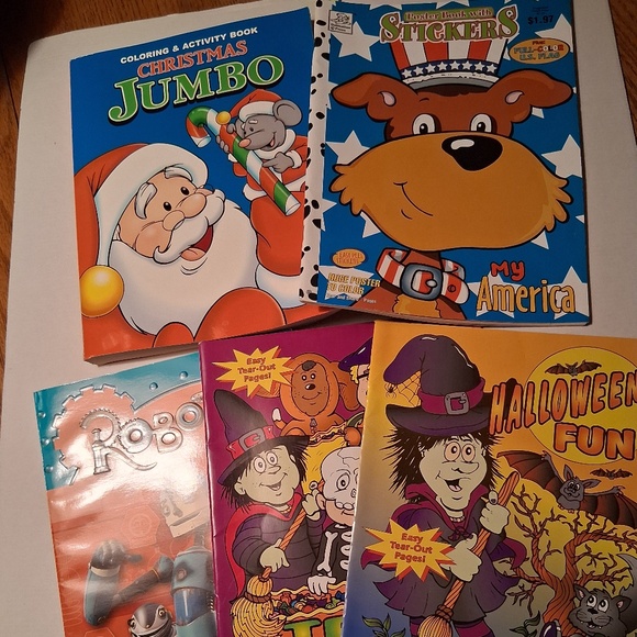 Coloring/Activity Book Assortment - Picture 1 of 10